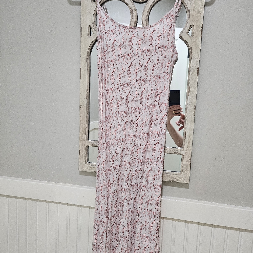 Floral Spaghetti Strap Midi Dress "And Now This" size xs. New - Picture 12 of 13